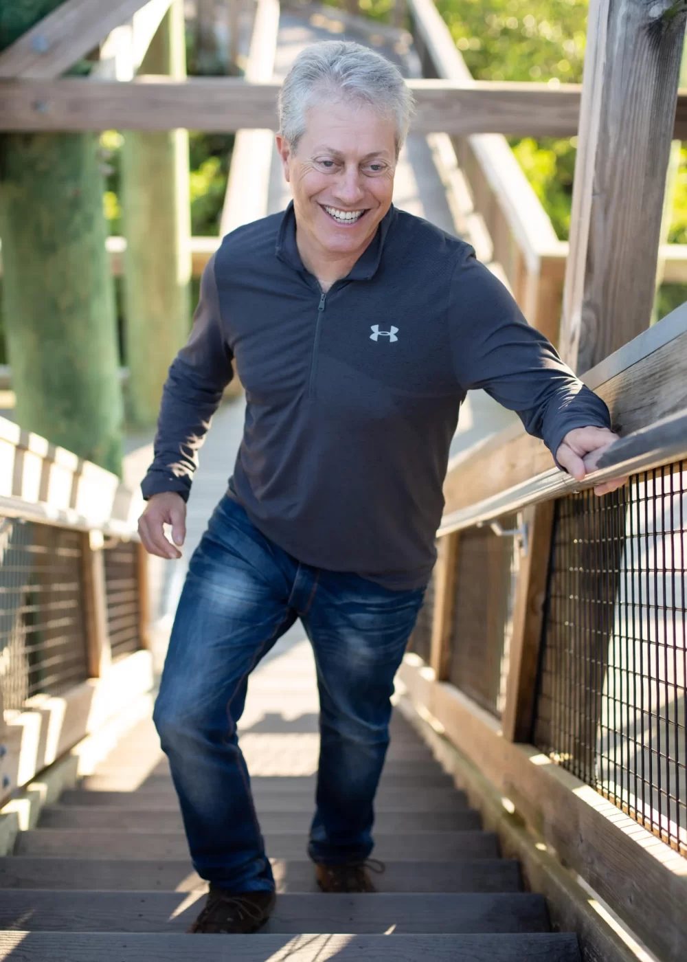 Scott Shimberg gray long sleeve sweatshirt climbing PNG