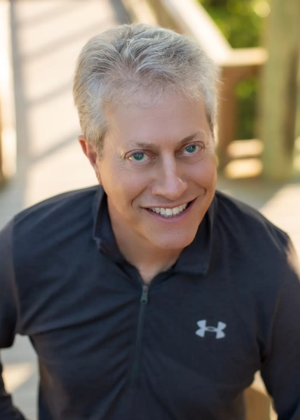 Scott Shimberg gray long sleeve sweatshirt closeup PNG